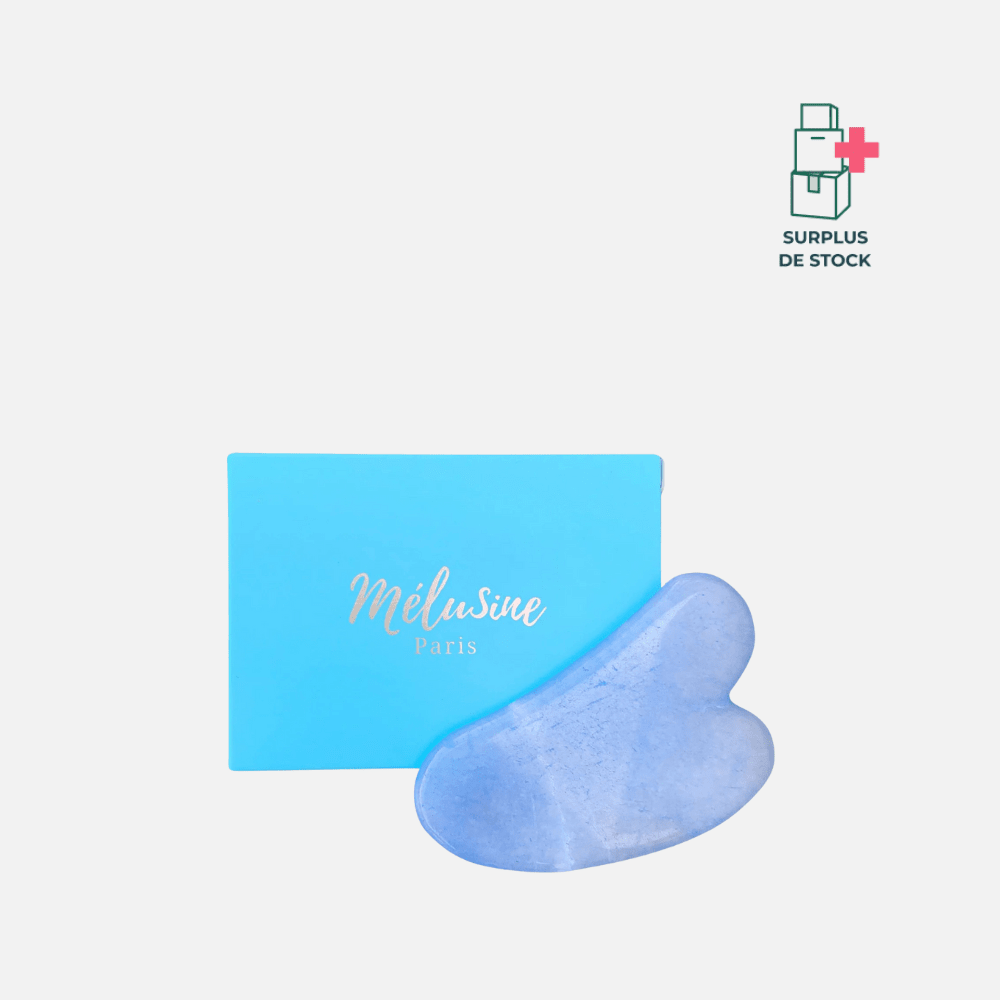 GUA SHA accessoire maquillage MELUSINE PARIS Bleu